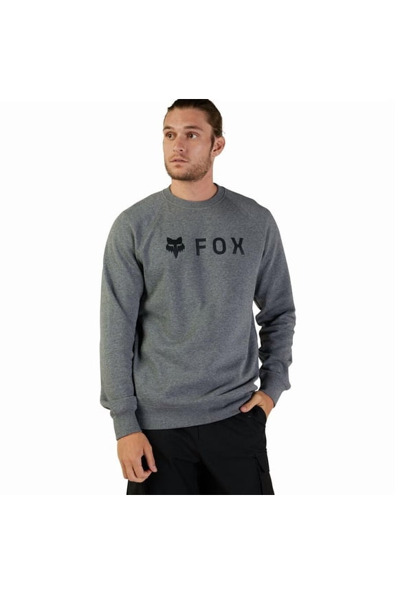 Men's Absolute Fleece Crew HEATHER GRAPHITE