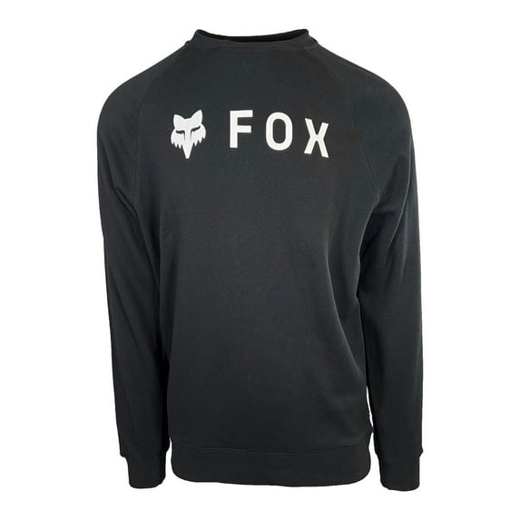 Fox Racing Men's Black Sweatshirt Absolute Crew Pullover (S01)