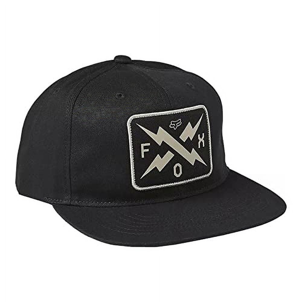 Horns Snapback Hat Black