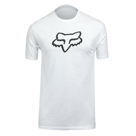 Fox Racing Mens Legacy Fox Head T-Shirt - White/Black