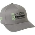 thumbnail image 1 of Fox Racing Men's Standard Kawasaki Flexfit HAT, Pewter, Small/Medium Small-Medium PEWTER, 1 of 4