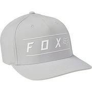 Fox Racing Men's Standard Pinnacle TECH Flexfit, Pewter, Small/Medium Small-Medium