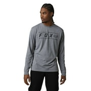 Fox Racing Pinnacle Dri-Release Mens Long Sleeve T-Shirt Heather Graphite LG