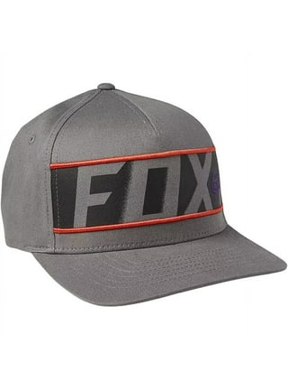 Fox Racing Flexfit Large Extra Large Hat Fox Head Style 12497 Gray Color  Block