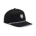 thumbnail image 1 of Fox Racing Rope Black Hat Mens, 1 of 2