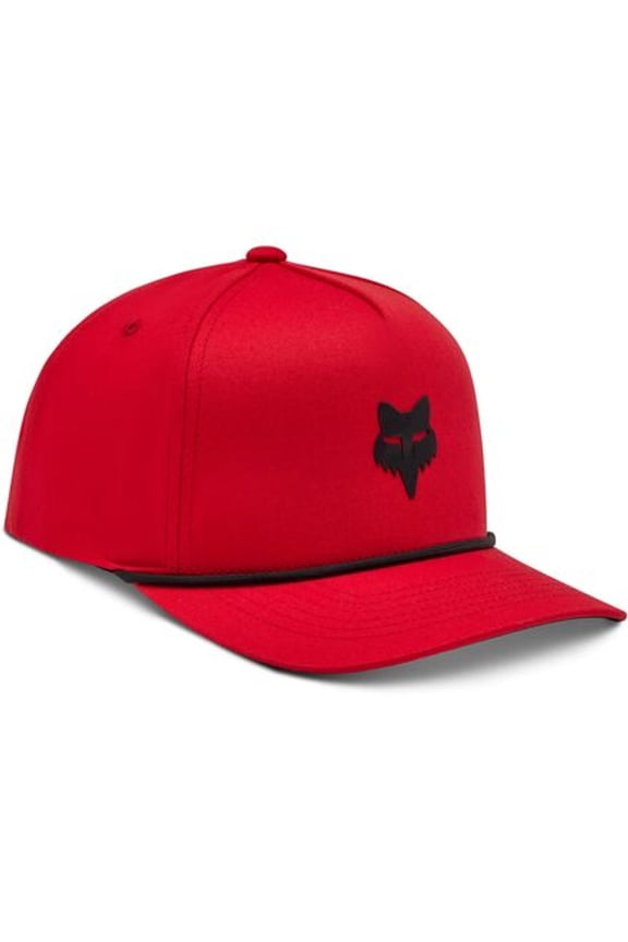 Fox Racing Rope Red Hat Mens
