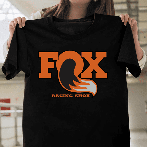 Fox Racing Shox Orange Classic Suspension Logo MTB Motocross Bike Part V51033 Unisex T-Shirt, Size Up to 5XL
