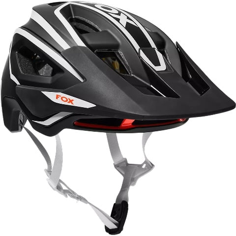 Fox Racing Speedframe Pro Dvide Mountain Bike Helmet Black Adult Medium ...