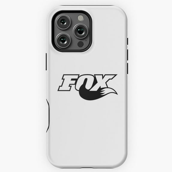 Fox Racing Tail Logo Motorsport Phone Case for iPhone 16 15 14 13 12 11 Pro Max