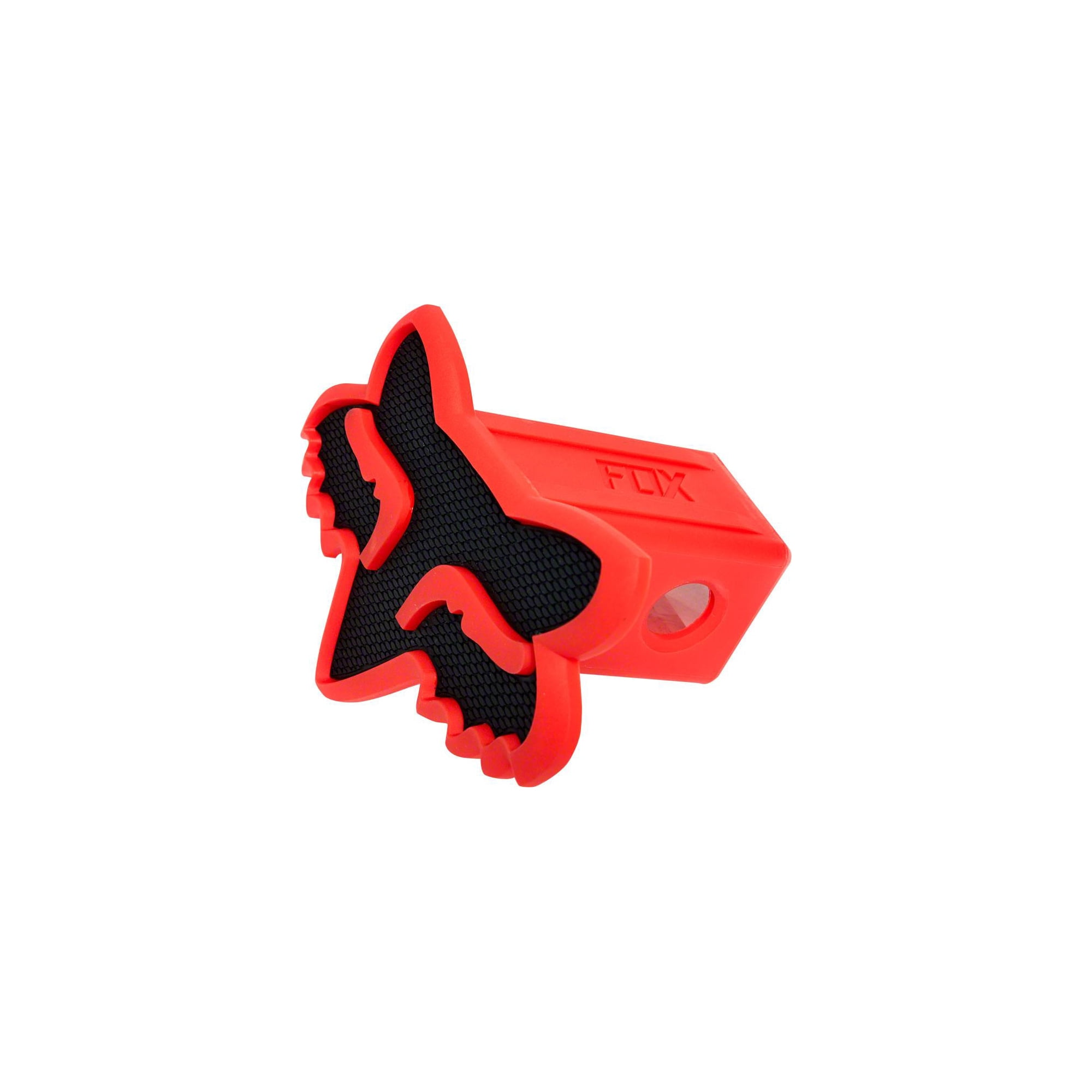 Durable Fox Racing Trailer Hitch Cover Accessory Black/Red, One Size