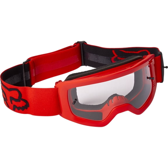 Fox Racing Unisex-Child Goggle , One Size Fluorescent Red