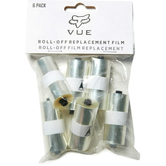 Fox Racing Vue Replacement Roll Off Film 6-pk Clear