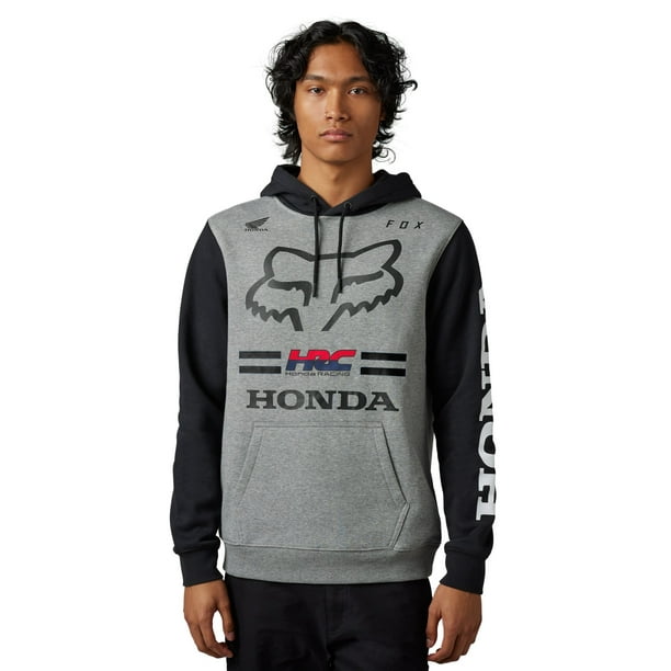 Fox Racing X Honda Mens Pullover Hoody Heather Graphite LG Walmart Business Supplies
