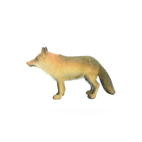 Fox, Red Fox, Museum Quality, Realistic Plastic Animal Design, Educational, Hand Painted, Figure, Lifelike, Model, Figurine, Replica, Gift, 3 " CWG174 BB41
