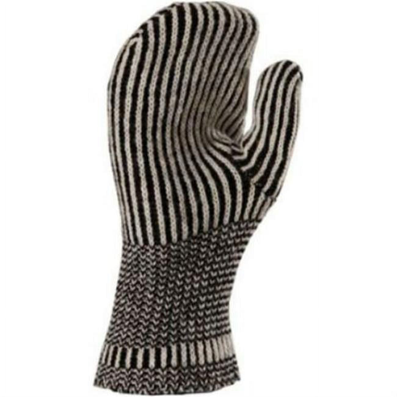 Fox River FOX-9071-07781-L Chopper Mitt Liner, Black & White - Large
