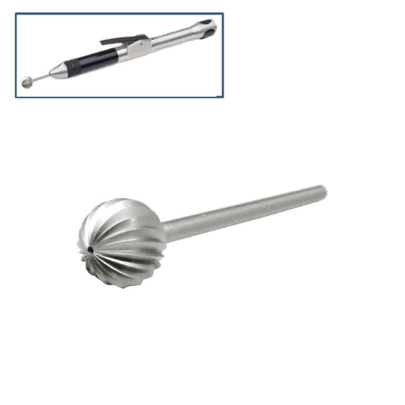 Fox Round Bur 027 (2.7 mm) Vanadium Steel Jewelry Tool Made In Germany 1PC