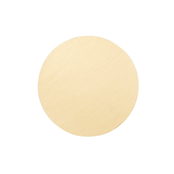 Fox Run 12-Piece Cardboard Scalloped Cake Circle Base,  Gold, 10"
