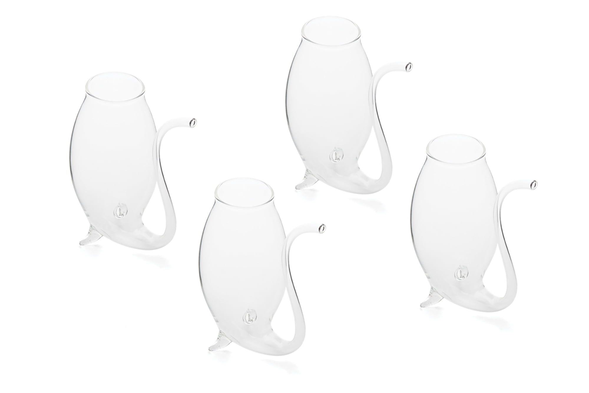 Fox Run 2.75 oz Transparent Port Sipper Set of 4 - Walmart.com