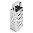 thumbnail image 1 of Fox Run 4-Sided Grater, Stainless Steel, 3.25" x 4.25" x 9.5", 1 of 6