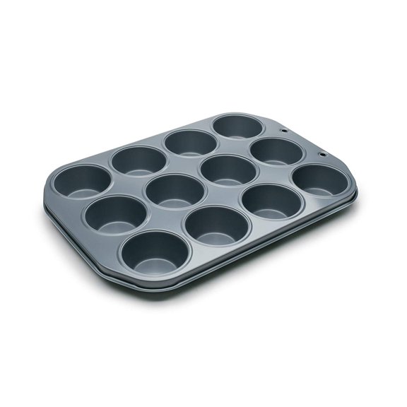 Fox Run 4455 Muffin Pan, 12-Cup, Preferred Non-Stick