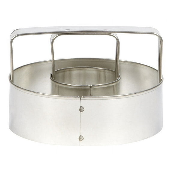Fox Run 5754 Donut Cutter, Tin Plated Steel, 3"