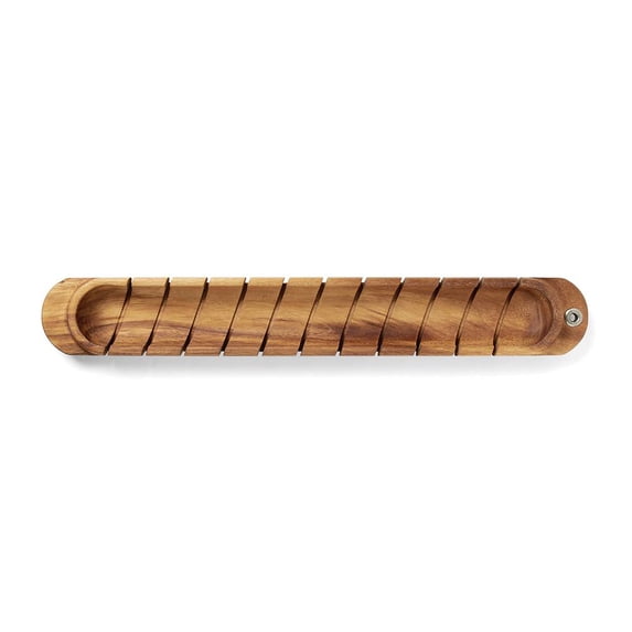 Ironwood Gourmet Avignon Baguette Miter, Acacia Wood, 1.75" x 3.5" x 26.25"