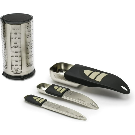 Fox Run Bakers Pro Adjust-A Measuring Set, 4-Piece, Satin