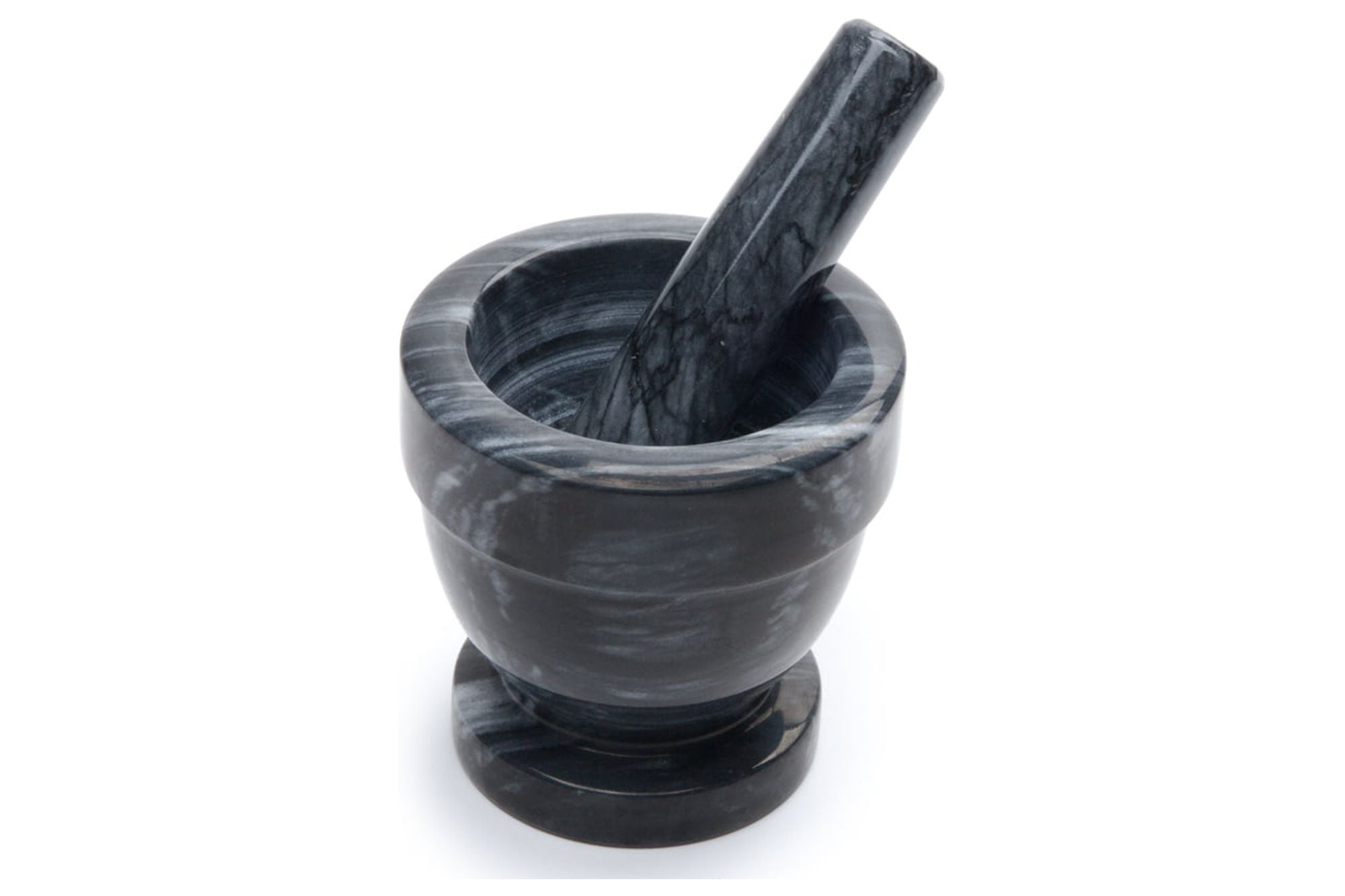 Fox Run Black Marble Mortar And Pestle