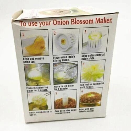 Fox Run Blooming Onion Cutter Fried Blossom Maker Plastic Kitchen Tool New