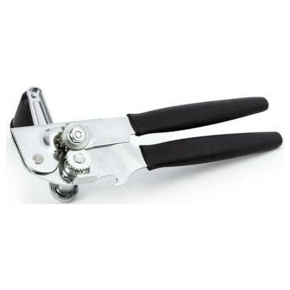 Fox Run Easy Crank Can Opener with Easy-Grip Rubber Handles