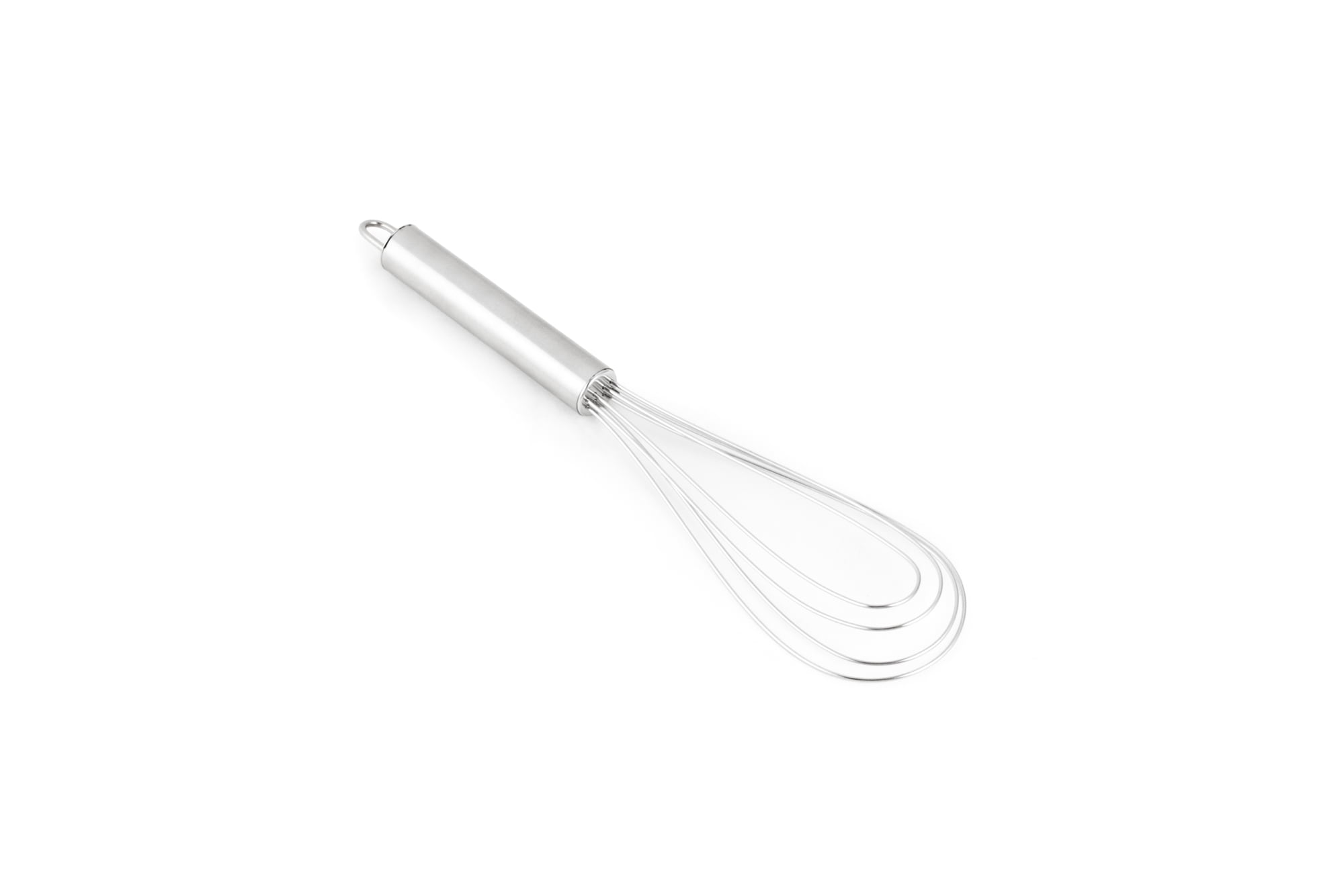 Stainless Steel 10-Inch Flat Roux Whisk