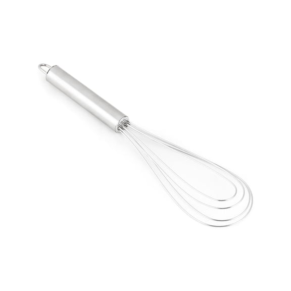 Fox Run Flat Sauce/Roux Whisk, Stainless Steel, 10"