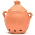 thumbnail image 1 of Fox Run Garlic Keeper, Terra Cotta, Red, 4.25 x 5.25 x 5.25 inches, 1 of 5