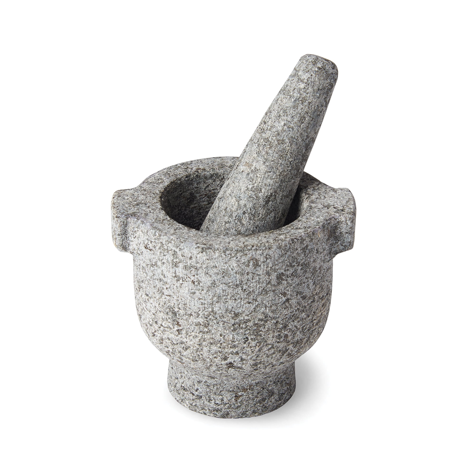Granite 4-Inch Stone Mortar and Pestle Set
