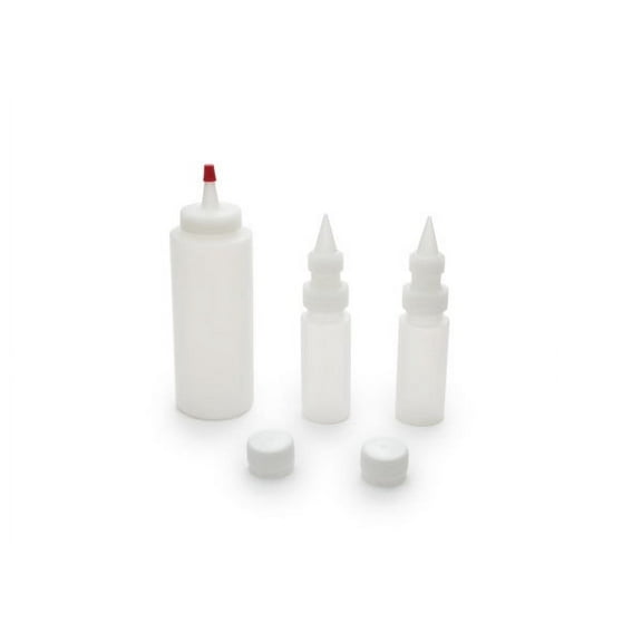 Fox Run Icing Squeeze Bottles for Cookie and Cake Decorating, Set of 3