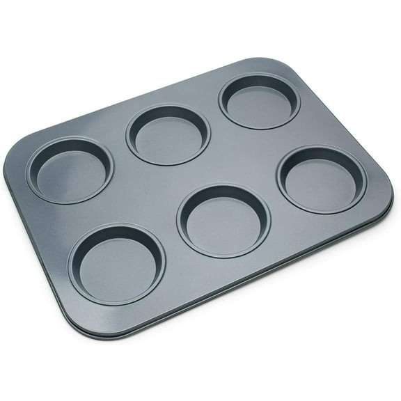 Fox Run Large Muffin Top Pan, Non-Stick Carbon Steel, 14" x 10.5" x 0.5"