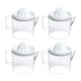 thumbnail image 1 of Fox Run Manual Juicer Squeezer Citrus Plastic 2 Cup Markings Pour Spout, 4-Pack, 1 of 5