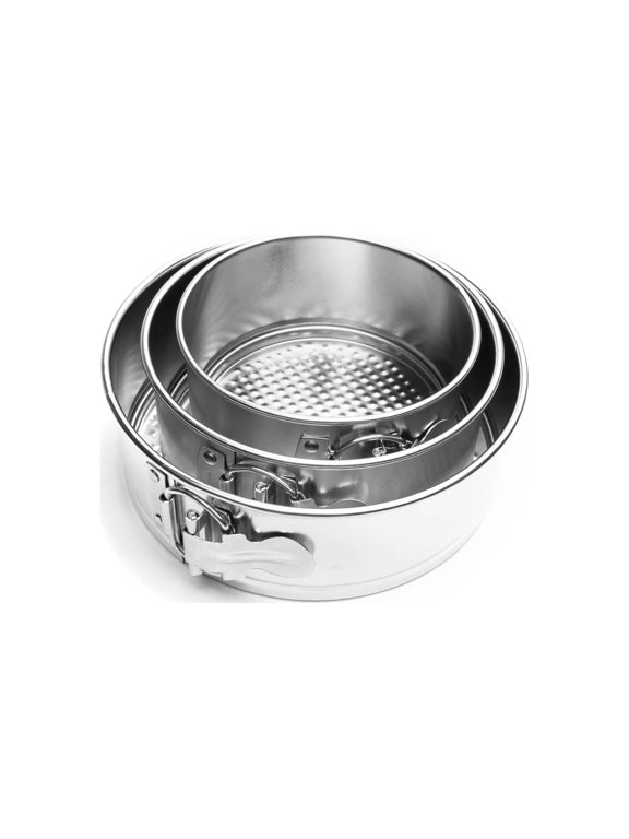 Mini Springform Pan Set, Tin-Plated Steel, 3-Piece