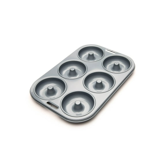Fox Run Non-Stick Durable Carbon Steel Donut Pan, 6-Cavity