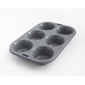 Fox Run Non-Stick Extra Large Muffin and Cupcake Pan, 6 Cup