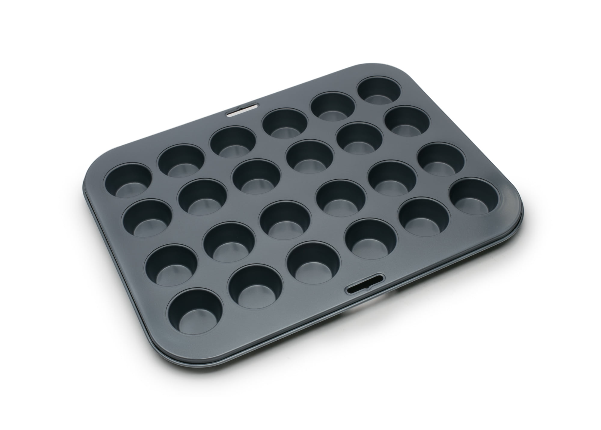 qucoqpe Kitchen Silicone Muffin Pan - Mini 24 Cup Cupcake Pan Silicone Molds  - Mini Muffin Pans Nonstick 24 Muffin Tin - Baking Rubber Tray & Fat Bomb  Baking Cups 