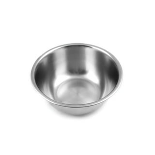 Crestware MBR05 Stainless Steel Mixing Bowl with Rubber Base 5 Qt. - Plant  Based Pros