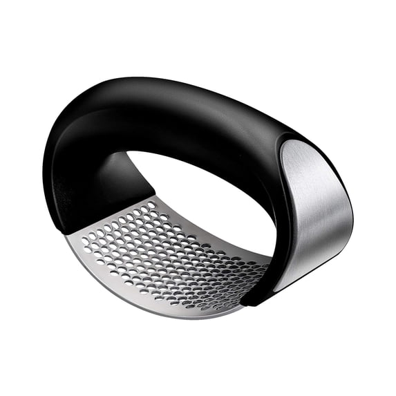 Fox Run Stainless Steel Garlic Rocker Press, Ergonomic Garlic Mincer
