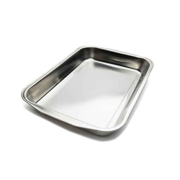 Fox Run Stainless Steel Roasting Pan, 16.25 x 11 x 2.25"