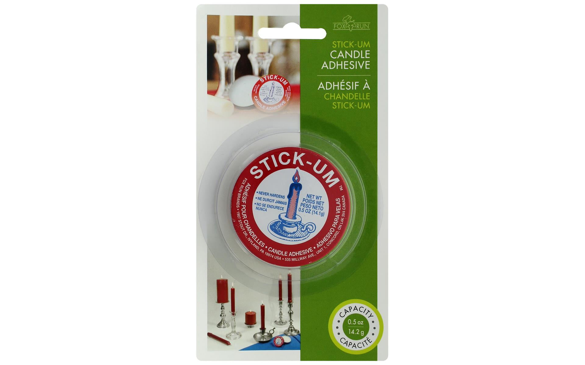 Fox Run StickUm Candle Adhesive, 0.5Ounce