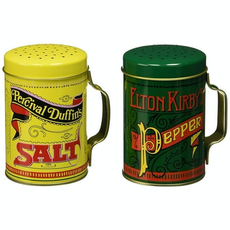 Fox Run Tinplated Steel Salt and Pepper Shaker Set