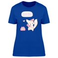 thumbnail image 1 of Fox Saying Love You Telephone Tee Women's -Image by Shutterstock, 1 of 2