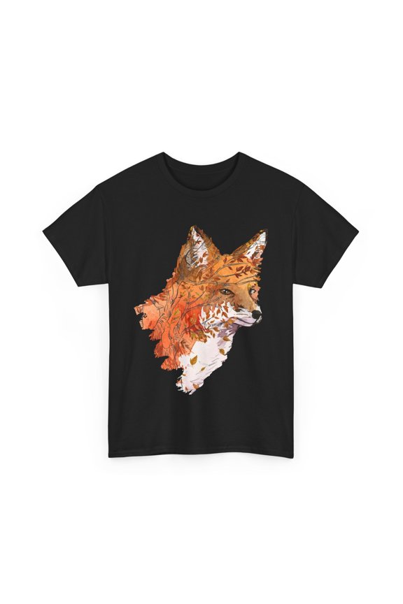Fox Shirt, Fox Trees Animals Forest Wildlife Lovers Women Men T-shirt