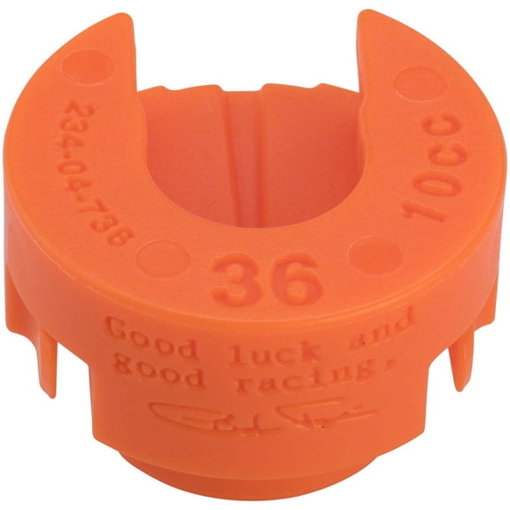 Fox Shox Volume Spacer, 10cc, Orange, 36 Float NA2, Bag/5 803-01-664