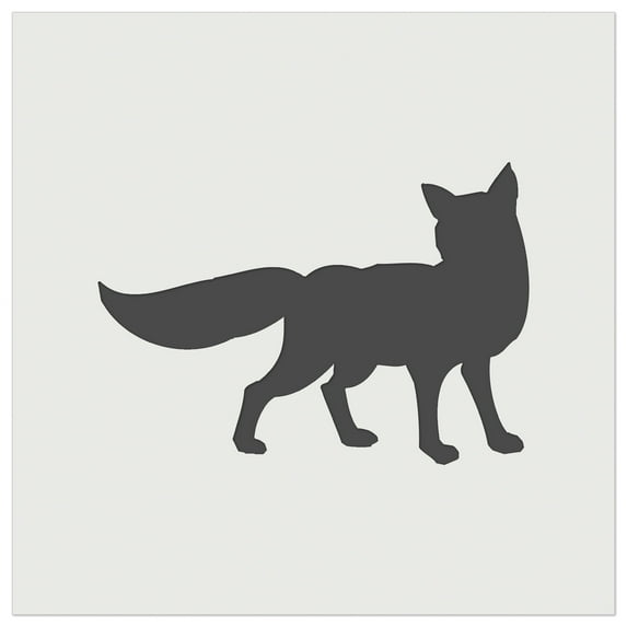 Fox Solid DIY Cookie Wall Craft Stencil - 4.5 Inch